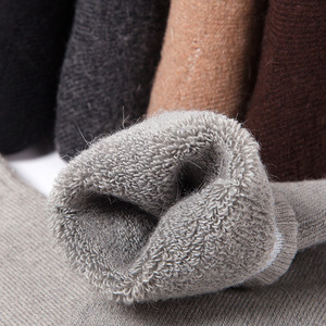 <span class=keywords><strong>Calcetines</strong></span> de Lana Sherpa Extra Gruesos para <span class=keywords><strong>Hombre</strong></span>, <span class=keywords><strong>Calcetines</strong></span> Térmicos Transpirables para <span class=keywords><strong>Invierno</strong></span>, <span class=keywords><strong>Calcetines</strong></span> Casuales Color Camel para el Hogar - Product Image 2