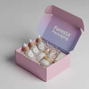 Scatola di Cartone Ondulato Pieghevole con Logo Personalizzato per Spedizioni Sicure e Imballaggio, Produzione di Fabbrica con <span class=keywords><strong>Design</strong></span> Gratuito - Product Image 1