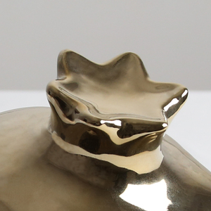 Cerámica de buena calidad árabe de <span class=keywords><strong>lujo</strong></span> decoración del hogar piezas de decoración de <span class=keywords><strong>Granada</strong></span> dorada - Product Image 5