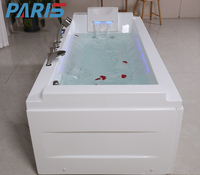 Usine En Gros Personnalisable 1.5m Cascade Surf Spa Baignoire Air Jet Whirlpool Massage
