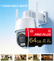 Carte mémoire Mini SD TF haute vitesse 64 Go 128 Go 256 Go en gros pour téléphone, appareil photo, tablette, caméra embarquée, surveillance CCTV
