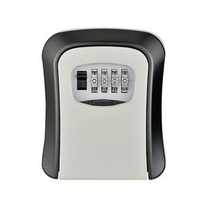 Boîte à clés en alliage d'aluminium entièrement métallique avec combinaison à 4 chiffres JXD FC115, boîte à clés de sécurité pour l'extérieur, la maison, best-seller - Product Image 1