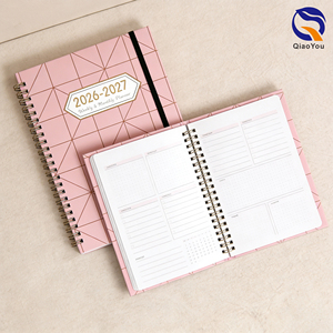 Cuadernos Promocionales al por Mayor con Tapa Dura, Impresión a Color, Encuadernación Espiral con Anillas y Correa Elástica - Product Image 6