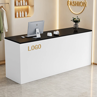 Magnifique comptoir de réception pour hôtel ou bureau, mobilier de réception moderne pour bureau