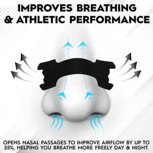 Bandes nasales en tissu non tissé personnalisées pour anti-ronflement - Product Image 2