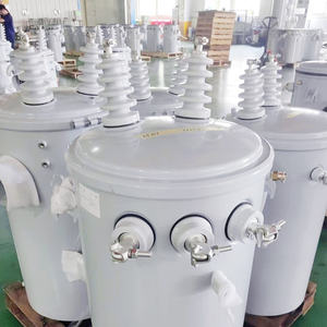 JZP monofásico pólo montado transformador 7620V 208/120V 25 KVA líquido tipo Off-load torneira Changer 10KV entrada 35KV/6KV/380V/440V - Product Image 5