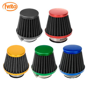 Filtre à air conique coloré pour moto tout-terrain 35mm 38mm 39mm 42mm 48mm, pièce de rechange en mousse, placement supérieur - Product Image 3