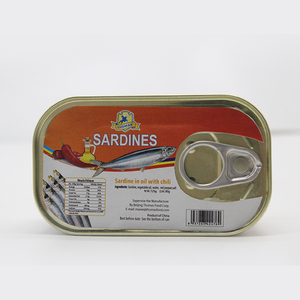 Pescado enlatado <span class=keywords><strong>de</strong></span> alta calidad, delicioso marisco enlatado, sardina, pescado que se vende en supermercados, venta al por mayor, sardina enlatada, pescado en aceite - Product Image 3