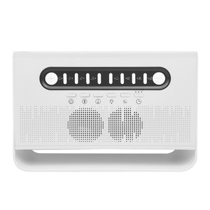 Altoparlante rumore bianco colorato fiamma diffusore aromaterapia plastica colorata fiamma macchina umidificatore ad ultrasuoni - Product Image 3