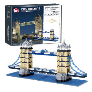 Set di Micro Blocchi da Costruzione del Palazzo Cinese Antico, Modello di Architettura Famosa, Giocattolo Educativo Zhegao Lezi - Product Image 4