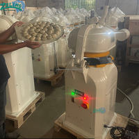 Machine commerciale semi-automatique de division et de façonnage de pâte, coupe-pâte électrique pour la fabrication de boules de pâte pour le pain, la pizza et la boulangerie