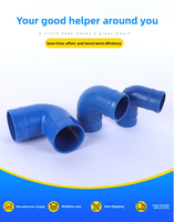 Raccords et connecteurs coudés en PVC pour tuyaux d'arrosage à prix d'usine pour systèmes d'irrigation agricole