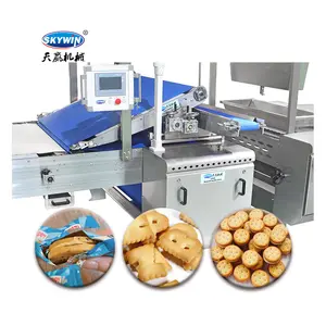 Industry Hard and Soft Biscuit Production Line Small Biscuit Making Snack Machine Bakery Equipment