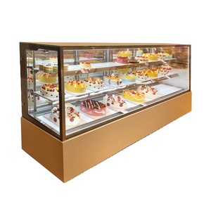 Bánh hiển thị tủ lạnh bánh mì Showcase tủ tủ lạnh siêu thị trượt cửa kính refrigeretion thiết bị - Product Image 6