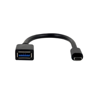 Cable de Extensión USB VCOM USB3.2 Gen1 Tipo C Macho a Tipo A Hembra, Carga Rápida de 3A, Transferencia de Datos de 5Gbps