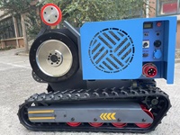 Scie à fil électrique sur chenilles triphasée 37KW pour pierre, brique et métal avec moteur sans balais TW37 380V