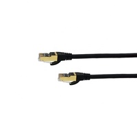 Cat8 kabel Ethernet 40GB/bps 2000mhz SFTP cat8 kabel ethernet 1000ft untuk pusat data