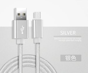 Cable de Carga Rápida Original de 1 m con Trenzado de Nailon USB 2.0 a Macho a Micro USB-C para Teléfonos Móviles - Product Image 6