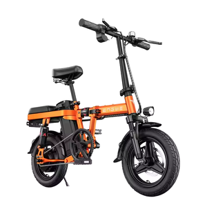 Almacén de EE. UU. Bicicleta eléctrica ENGWE T10 350W 14in Pedal Assist Ebike 48V 10Ah Bicicleta con batería de iones de litio - Product Image 4