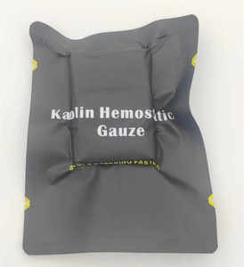 Vente chaude Kaolin gaze <span class=keywords><strong>hémostatique</strong></span> inerte minéral kaolin imprégné de <span class=keywords><strong>poudre</strong></span> d'argile bandage de combat et gaze de kaolin <span class=keywords><strong>hémostatique</strong></span> - Product Image 5