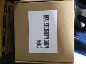 Relógio de parede latão marinho barômetro - Product Image 6