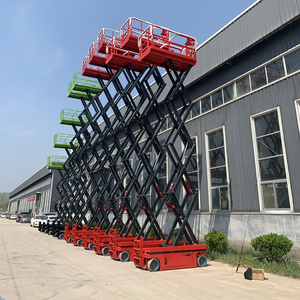 SONGMAO 6M-25M Échafaudage élévateur à ciseaux électrique Mobile échafaudage palan hydraulique échafaudage - Product Image 3