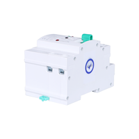 CHNAILE Ukuran Lebih Kecil 2P 63A 220V PC ATS Saklar Transfer Otomatis Ganda Baru untuk Rel Din Industri Listrik