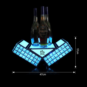 Support à <span class=keywords><strong>vin</strong></span> en cristal en forme de cœur rétro lumineux de luxe pour <span class=keywords><strong>bar</strong></span> KTV, base à <span class=keywords><strong>vin</strong></span> pour liqueur, présentoir à <span class=keywords><strong>vin</strong></span> XO, plateau à <span class=keywords><strong>vin</strong></span> LED - Product Image 6