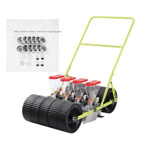 Sembradora Manual de 4 Filas para Verduras Pequeñas, Mini Sembradora de Zanahorias, Verduras Verdes, Apio, Espinacas - Product Image 1