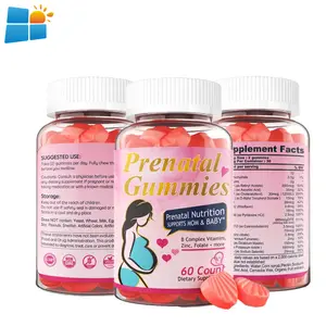 OEM/ODM/OBM gummies Organic fertility gummies ช่วยการตกไข่ก่อนคลอดกรดโฟลิกสนับสนุนความอุดมสมบูรณ์ของ