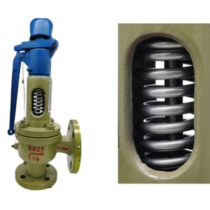 Dispositif de surpression d'huile et d'eau A41H-16C à ressort, à levage bas, de type fermé, CS DN50 PN16 - Product Image 6