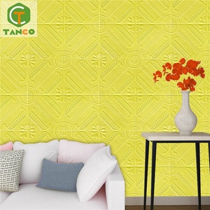 Panneaux <span class=keywords><strong>de</strong></span> carreaux autocollants 3d, papier peint adhésif, <span class=keywords><strong>carrelage</strong></span> auto-adhésif, décoration <span class=keywords><strong>de</strong></span> la maison, salon, mousse, Design modèle 3D - Product Image 4