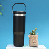 Regalo elegante barato superventas vaso deportes botella termo botella vasos con tapa taza de viaje listo para enviar