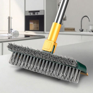 <span class=keywords><strong>Balai</strong></span> de nettoyage 3-en-1 réglable pour les coins et les espaces étroits, <span class=keywords><strong>avec</strong></span> tête en plastique et <span class=keywords><strong>brosse</strong></span> à poils durs, pour <span class=keywords><strong>le</strong></span> nettoyage des sols et des sacs - Product Image 2