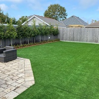 10mm haute densité Anti-UV ignifuge gazon synthétique fausse herbe à l'extérieur tapis vert gazon artificiel