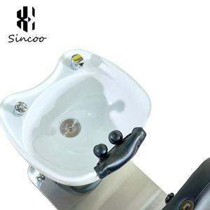 High-end <b>Electric</b> <b>Massage</b> Shampoo Chair 90 Degree Rotation Adjustable Japanese <b>Head</b> Spa Bed Salon Furniture PU Leather Stainless - Product Image 5