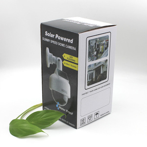 HILYNN Factory Direct Outdoor Waterproof Home <strong>Security</strong> <strong>Camera</strong> Simulation Wireless Solar High-Speed Ball <strong>Fake</strong> <strong>Camera</strong> Plastic - Product Image 3