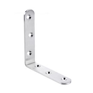Support mural à 90 degrés en forme de L Support d'angle en acier inoxydable Support d'étagère d'angle en métal pour meubles Quincaillerie de meubles en <span class=keywords><strong>bois</strong></span> - Product Image 3