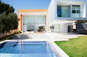 <span class=keywords><strong>Casa</strong></span> Prefabricada Creativa y Sostenible, <span class=keywords><strong>Concepto</strong></span> de Vivienda Modular Moderna - Product Image 2