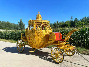 Charrette électrique moderne sans chevaux pour les passionnés de technologie, charrette à chevaux de style traditionnel pour les festivals culturels - Product Image 3