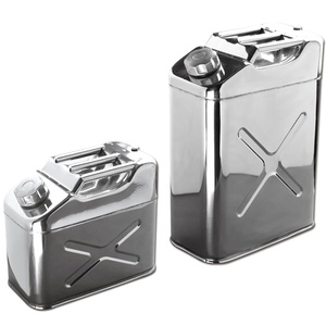 Semitree — boîte d'huile de moteur jerry, en acier inoxydable, 20l, meilleur prix - Product Image 1