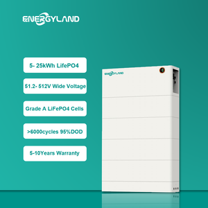 ENERGYLAND STACK300 High Voltage 102.4V <strong>100AH</strong>-50kWh <strong>LiFePO4</strong> Stackable Energy Storage <strong>Battery</strong> IP65 Protection <strong>300V</strong>-600V CAN - Product Image 1
