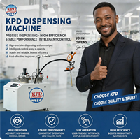 Máquina Dispensadora Manual de Pegamento AB, Sellador de Adhesivo Epoxi Ajustable para Control, Aplicador Industrial Duradero, 1 Año de Garantía