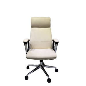 Nhà khách sạn Văn phòng điều Hành Quản Lý Ông Chủ xoay Chức năng ghế máy tính bảng lưới PU ghế da với Chrome kim loại cơ sở - Product Image 4