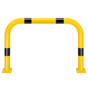 100x65cm Barre de protection contre les chocs Piliers Postes Étagères Zones d'avertissement de sécurité Barrière de collision - Product Image 1