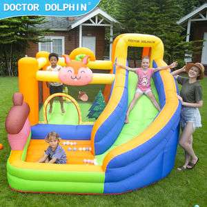 Castillo Inflable para Niños Arrival <span class=keywords><strong>Happy</strong></span> Doctor Dolphin con Tobogán, Casa de Brinco para Uso Doméstico - Product Image 6