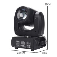 Luces Discoteca Lyre Led 100w Faisceau Lumineux Cabezas Movil Mini Tête Mobile Spot Light Club Bar Disco Dj Stage Lights