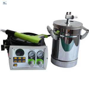 Mini Hopper para Race Car Jantes Manual Pó Revestimento Equipamento de Teste com Pequena Pistola de Copo para Iniciantes HK-B5TH - Product Image 2