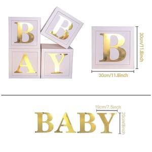 Vente chaude <span class=keywords><strong>Transparent</strong></span> Boîte <span class=keywords><strong>De</strong></span> Ballon BÉBÉ Surprise D'anniversaire Décoration Scène Mise En Page <span class=keywords><strong>De</strong></span> <span class=keywords><strong>Mariage</strong></span> D'amour Annonce Parti Boîte - Product Image 5