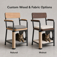 Chaise de bureau avec dossier en rotin, structure métallique, design traditionnel et assise rembourrée